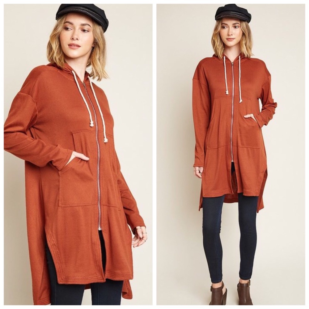 Long Hooded Cardigans